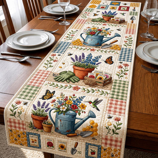 Floral Haven Quilted Table Runner GFTOMA11516
