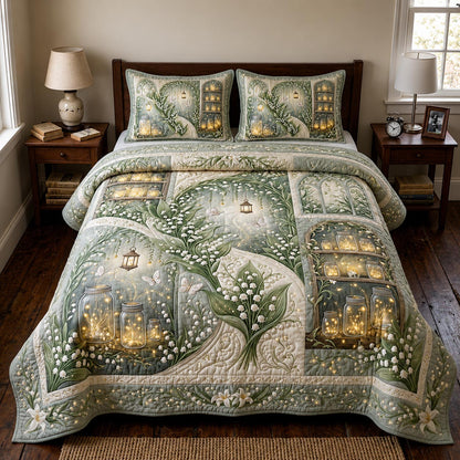 Bloom Haven 3-Piece Quilted Bedding Set GFTOMA11590