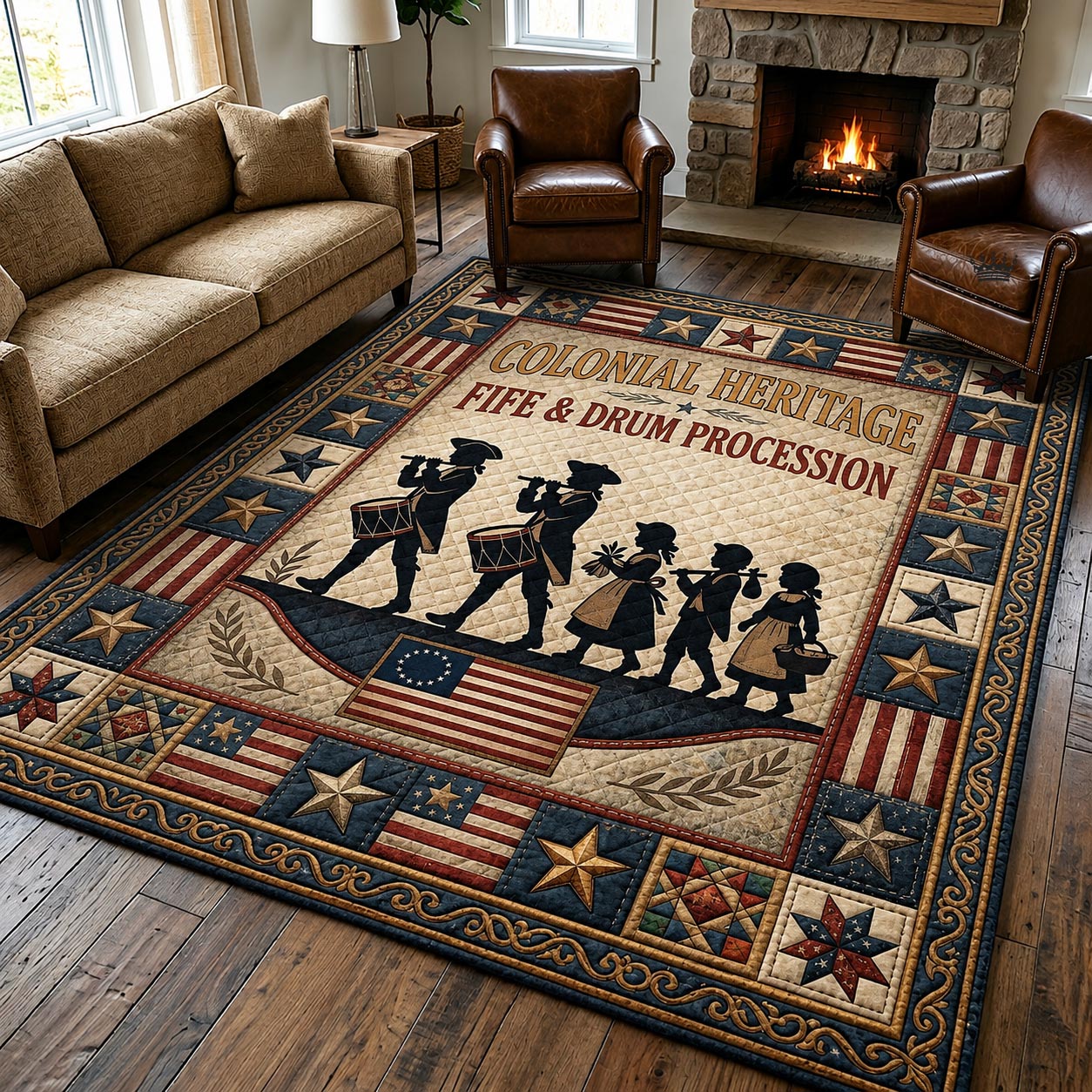 Founding Memories Area Rug GFTOMA11618