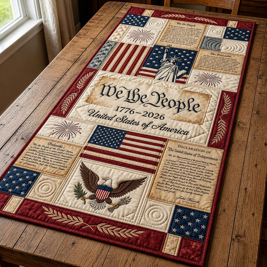 Liberty March Quilted Table Runner GFTOMA11657
