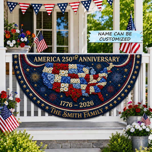 Patriot Unity Fan Flag QTCUZ GFTOMA11670