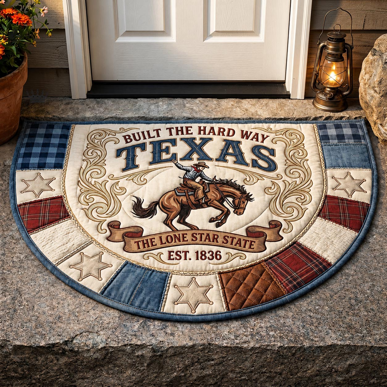 Texas Pride Quilted Welcome Mat GFTOMA11675
