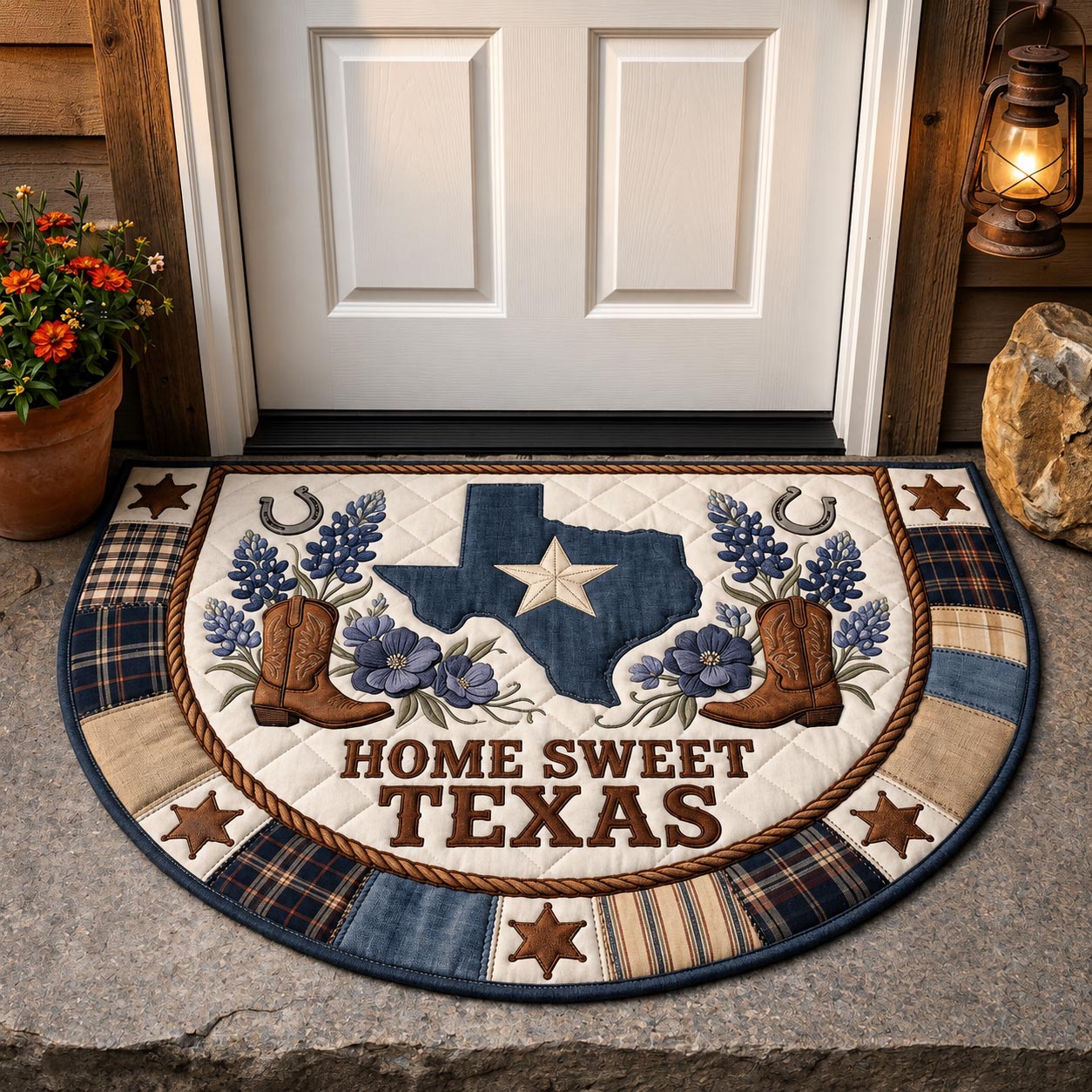 Western Soul Quilted Welcome Mat GFTOMA11677
