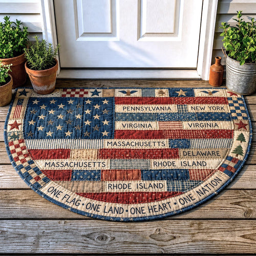 Freedom United Quilted Welcome Mat GFTOMA11683