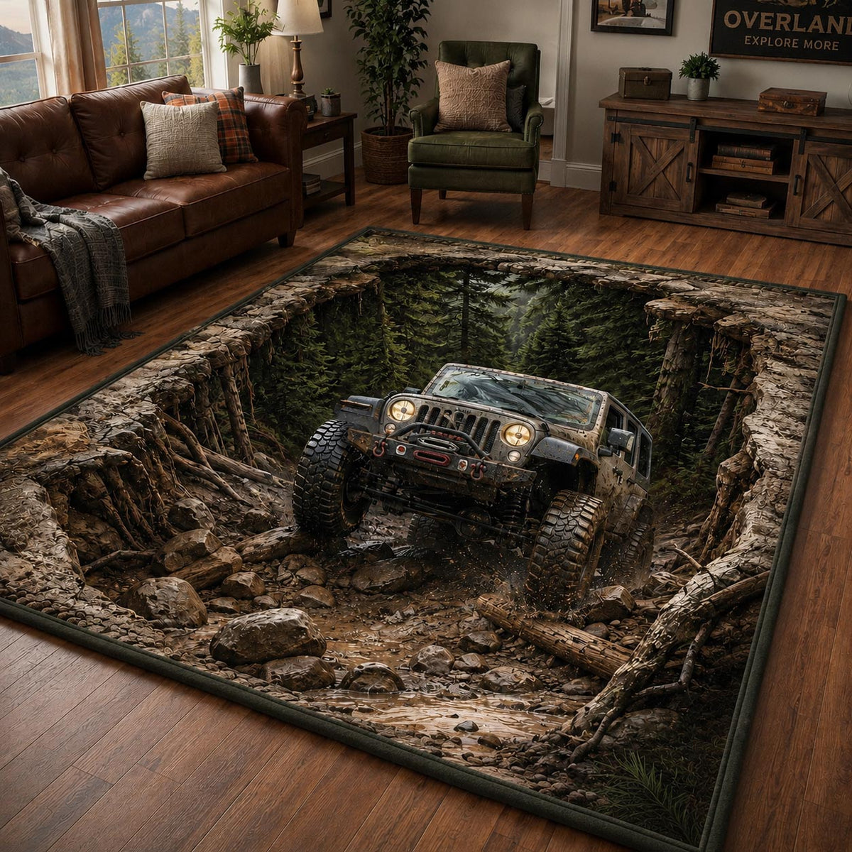 Mountain Roam Area Rug GFTOMA11748