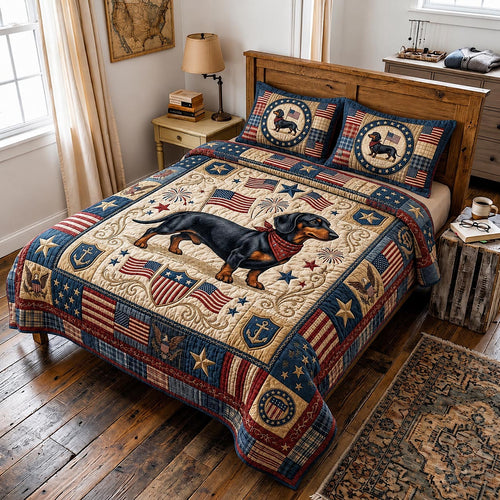 Proud Paws 3-Piece Quilted Bedding Set GFTOMA11786