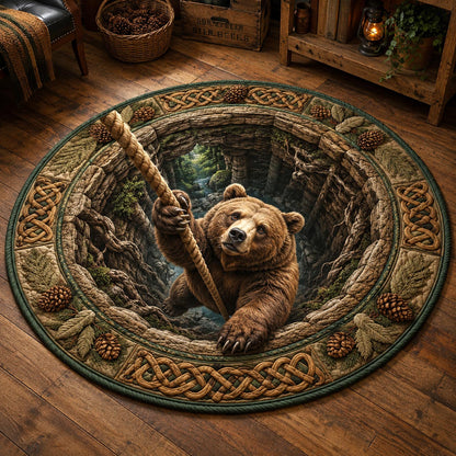 Rustic Guardian Quilted Round Mat GFTOMA11812