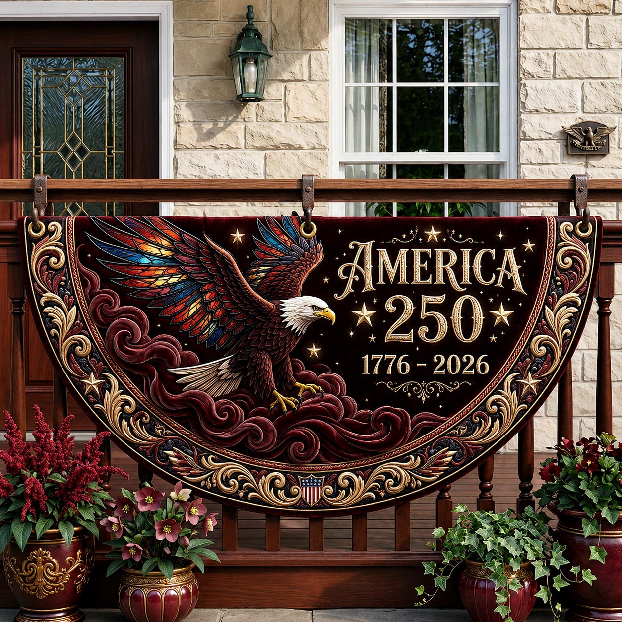 Heritage Patch Fan Flag GFTOMA11855