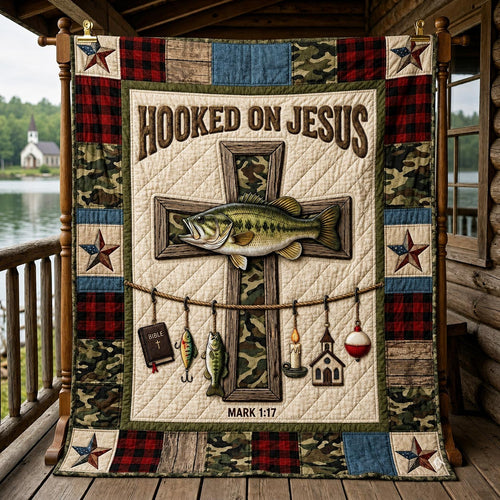Rustic Faith Quilted Blanket GFTOMA11944