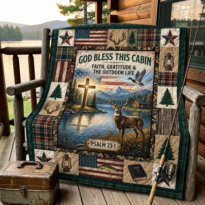 Reel Faith Quilted Blanket GFTOMA11948