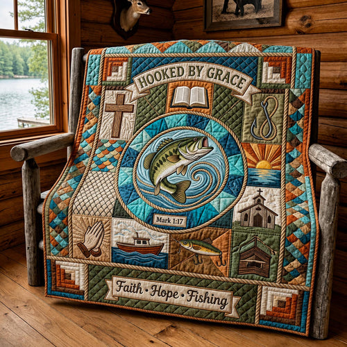 Faith Waters Quilted Blanket GFTOMA11979