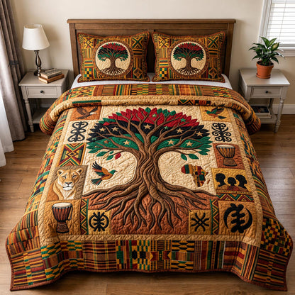 Soul Freedom 3-Piece Quilted Bedding Set GFTOMA12025