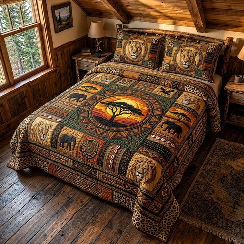 Freedom Soul 3-Piece Quilted Bedding Set GFTOMA12026