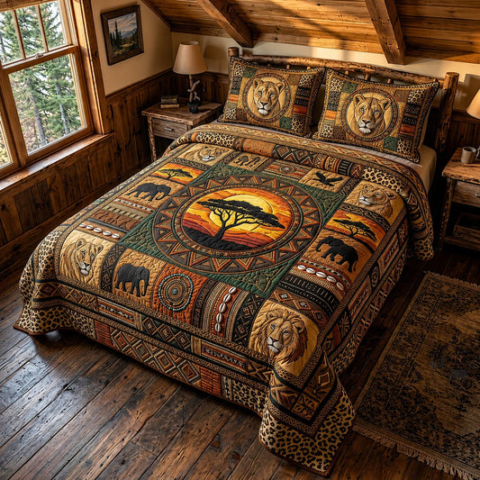 Freedom Soul 3-Piece Quilted Bedding Set GFTOMA12026