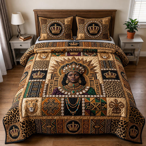 Heritage Soul 3-Piece Quilted Bedding Set GFTOMA12028