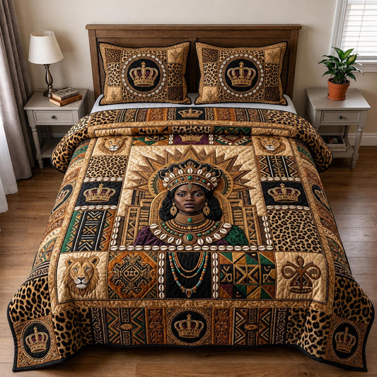 Heritage Soul 3-Piece Quilted Bedding Set GFTOMA12028