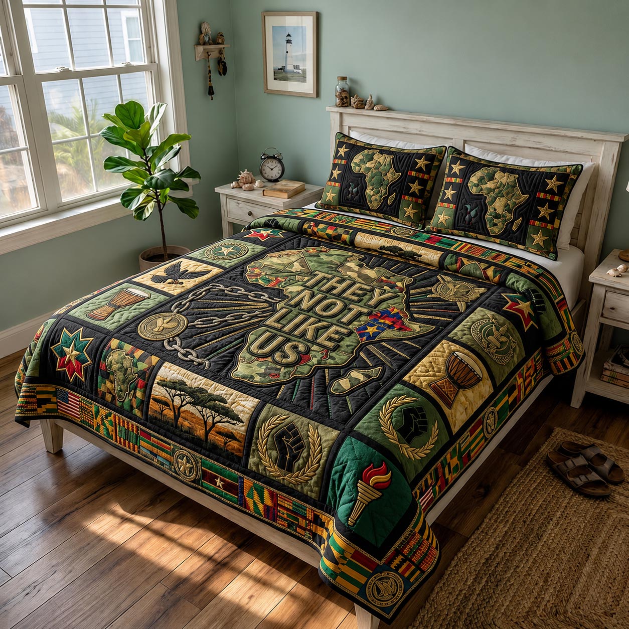 Soul Legacy 3-Piece Quilted Bedding Set GFTOMA12086