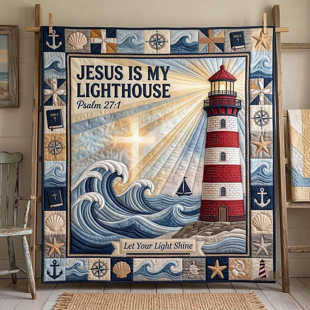 Ocean Grace Quilted Blanket GFTOMA12152