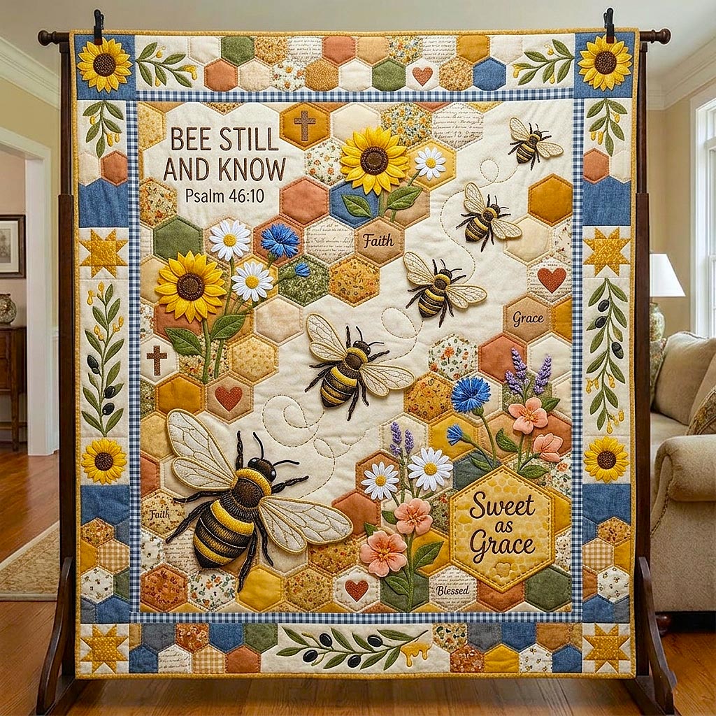 Faith Garden Quilted Blanket GFTOMA12158
