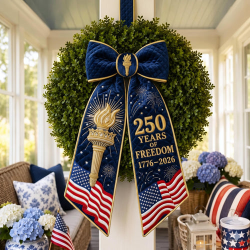 Patriot Pride Quilted Wreath Sash GFTOMA12192