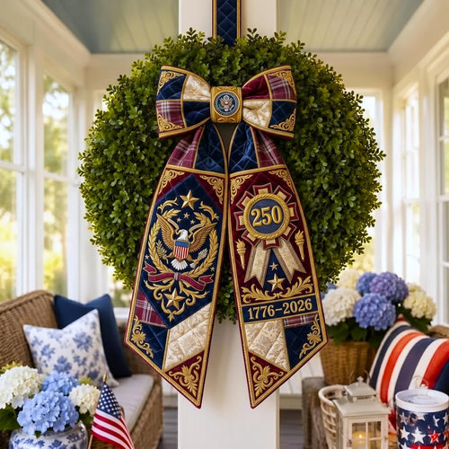 Liberty Stars Quilted Wreath Sash GFTOMA12196