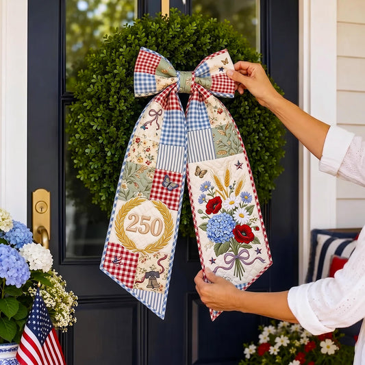 Nation Pride Quilted Wreath Sash GFTOMA12200