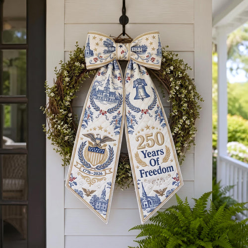Founding Pride Quilted Wreath Sash GFTOMA12201