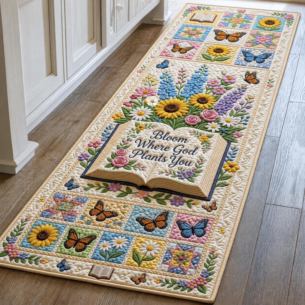 Bible Bloom Runner Rug GFTOMA12263