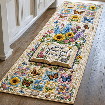 Bible Bloom Runner Rug GFTOMA12263
