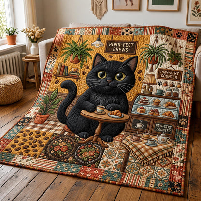 Cat Lovers Quilted Blanket GFTOMA12282