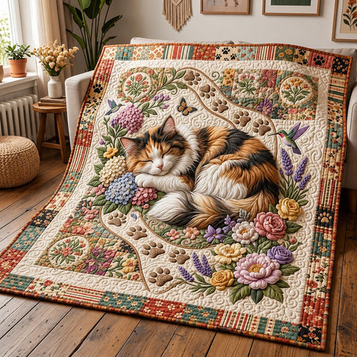 Purrfect Life Quilted Blanket GFTOMA12284