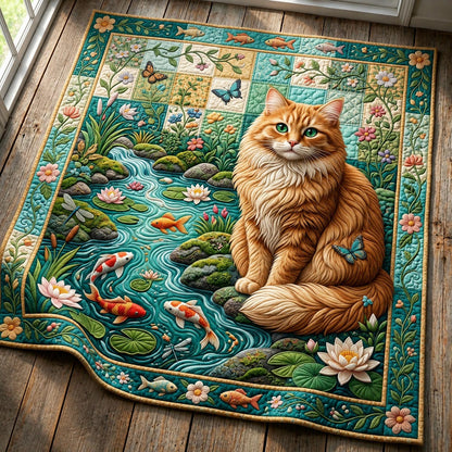 Cat Paradise Quilted Blanket GFTOMA12286