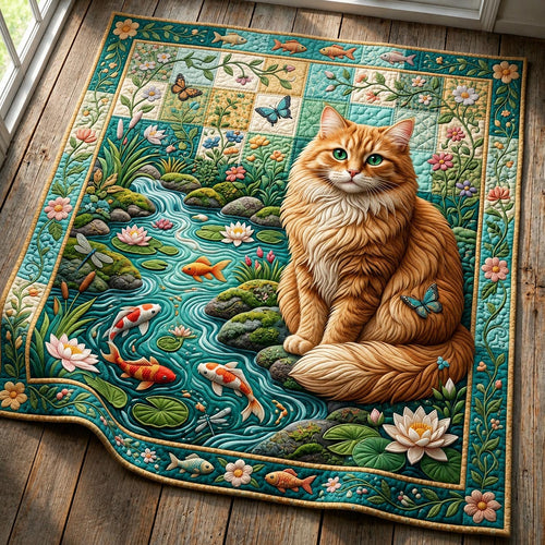 Cat Paradise Quilted Blanket GFTOMA12286