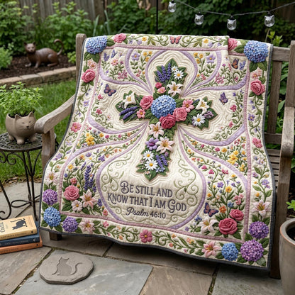 Bible Garden Quilted Blanket GFTOMA12289