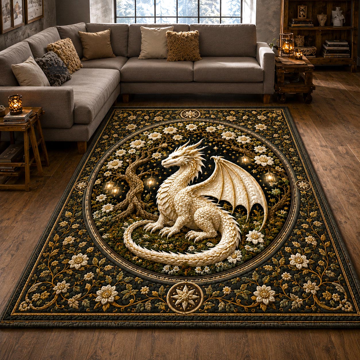 Dragon Spirit Area Rug GFTOMA12317