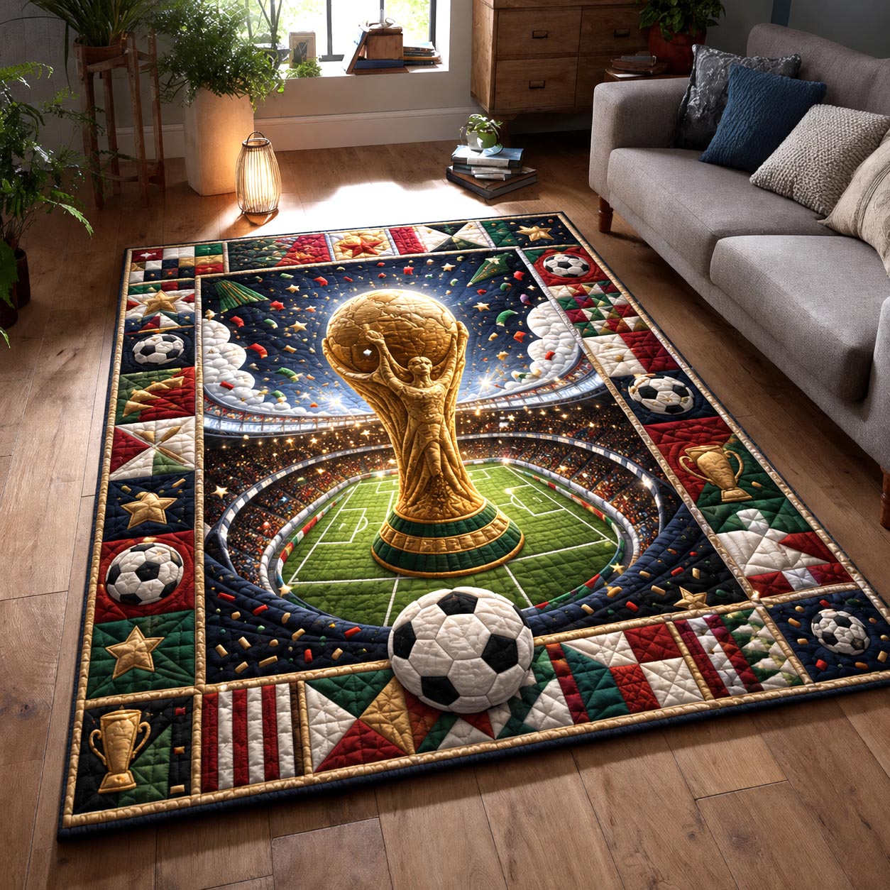 Match Day Area Rug GFTOMA12323