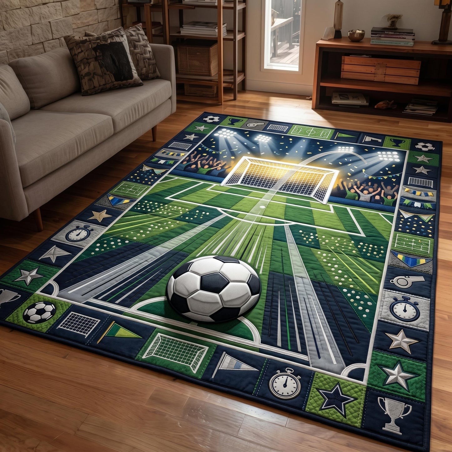 Match Day Area Rug GFTOMA12328