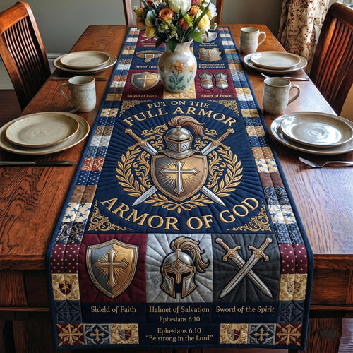 Divine Armor Quilted Table Runner GFTOMA12340