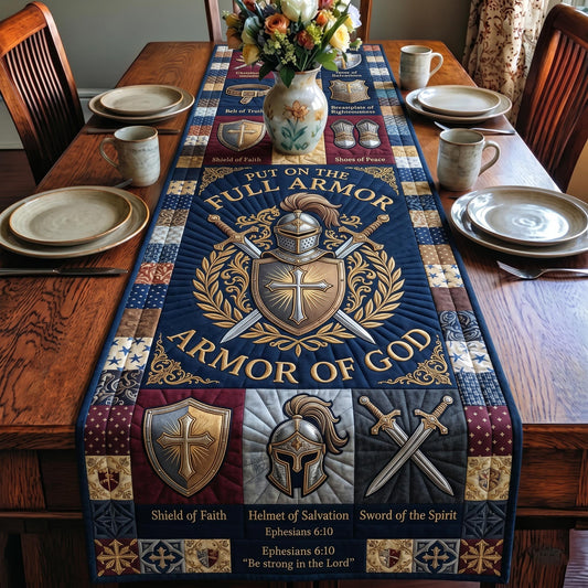 Divine Armor Quilted Table Runner GFTOMA12340