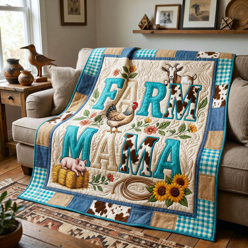 Farm Sweetheart Quilted Blanket GFTOMA12372
