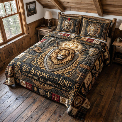 Divine Armor 3-Piece Quilted Bedding Set GFTOMA12380