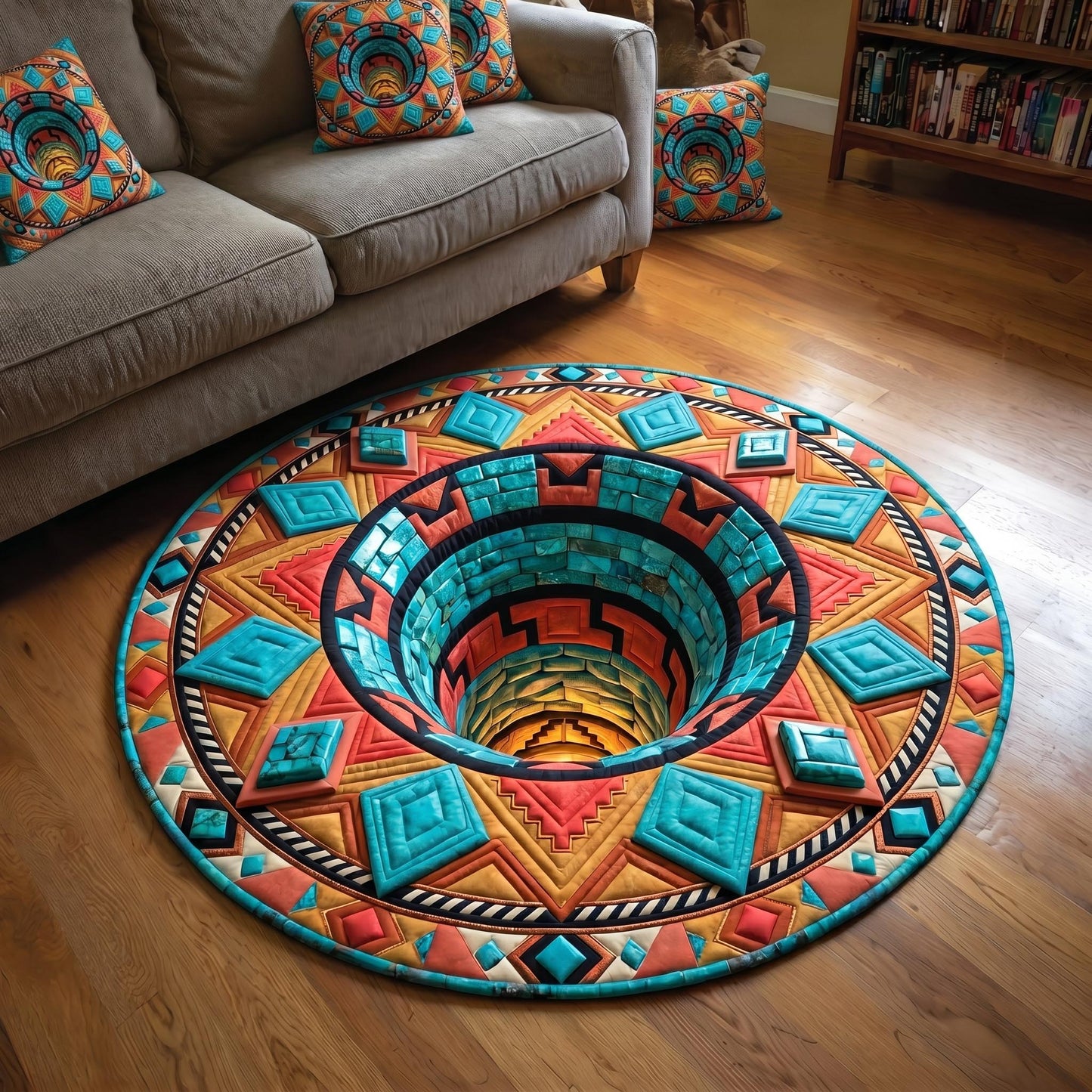 Spirit Legacy Quilted Round Mat GFTOMA12416