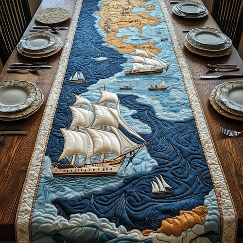 Nautical Quilted Table Runner GFTOMA1241