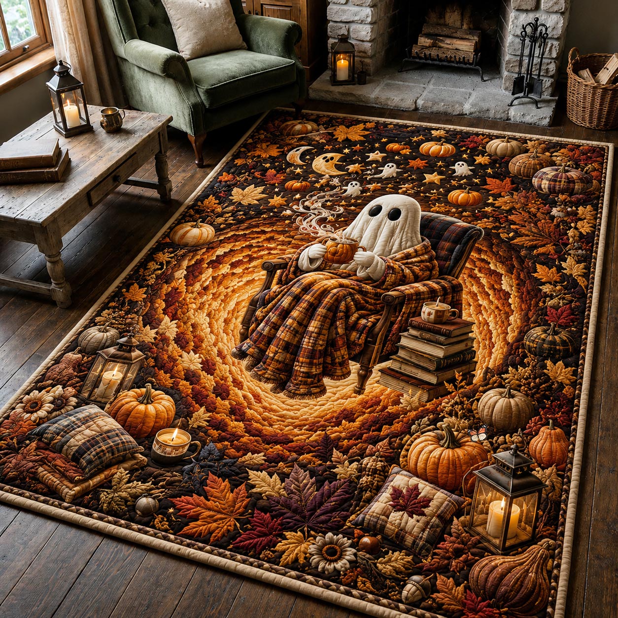Cozy Ghost Area Rug GFTOMA12420