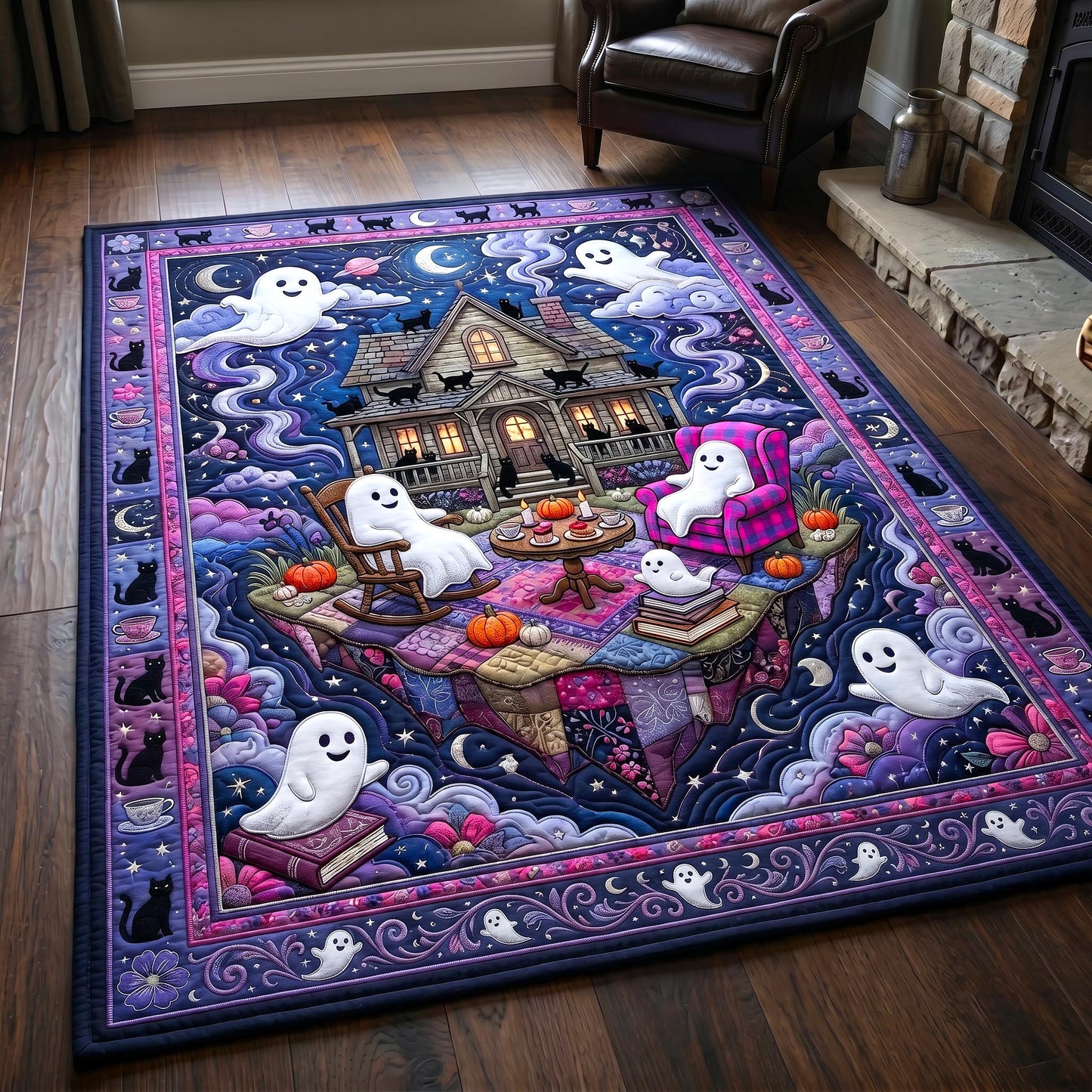 Ghost Retreat Area Rug GFTOMA12422
