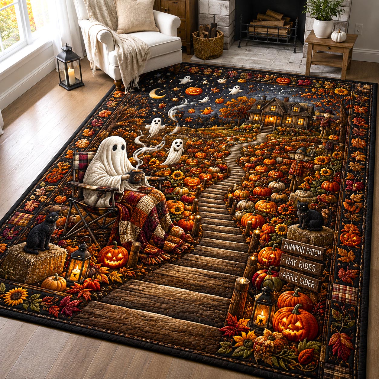 Ghost Lounge Area Rug GFTOMA12423