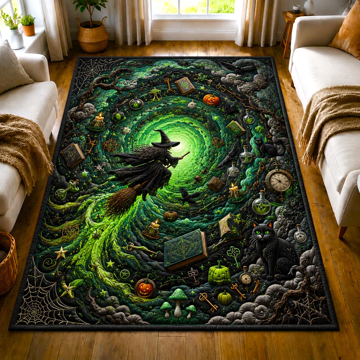 Midnight Witch Area Rug GFTOMA12427