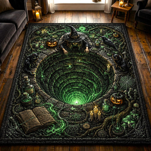 Moonlit Witch Area Rug GFTOMA12429
