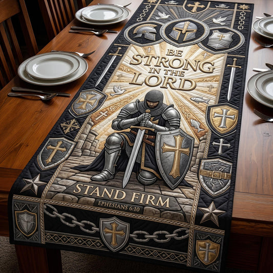 Sacred Armor Quilted Table Runner GFTOMA12457