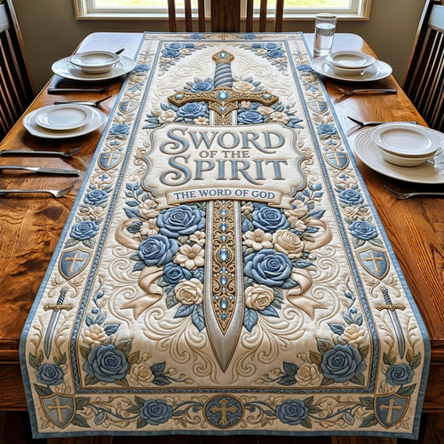 Armor Of God Quilted Table Runner GFTOMA12459